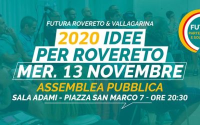 Assemblea pubblica Futura Rovereto- Vallagarina